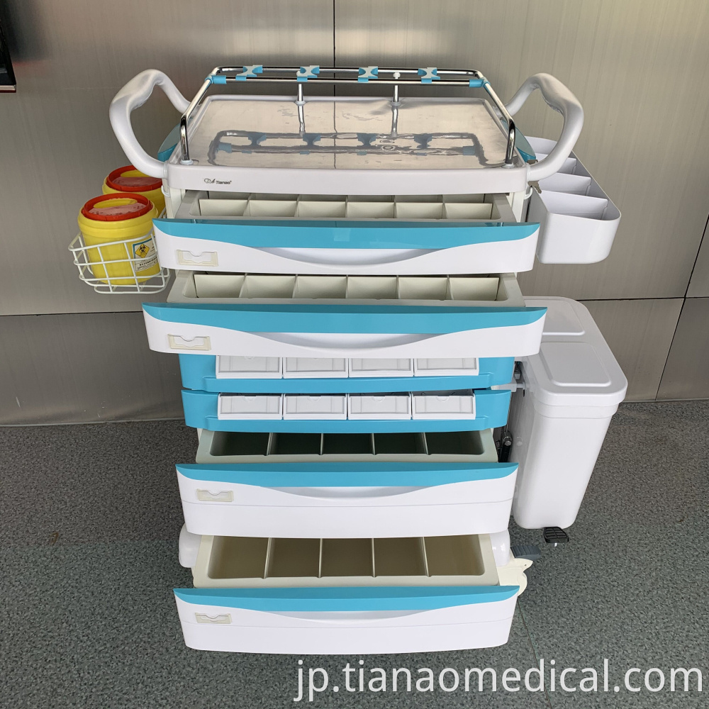 Hospital Convenient Medicine Trolley